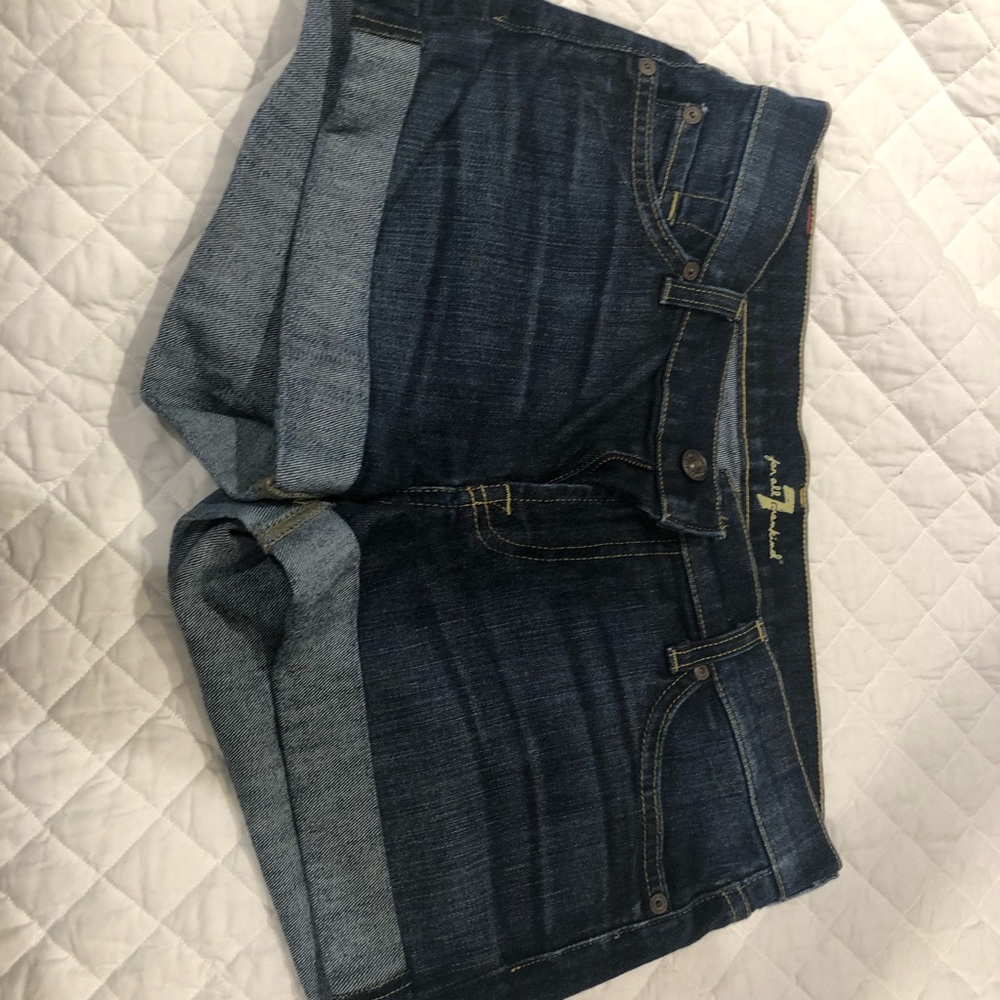 7 for all mankind jeans shorts